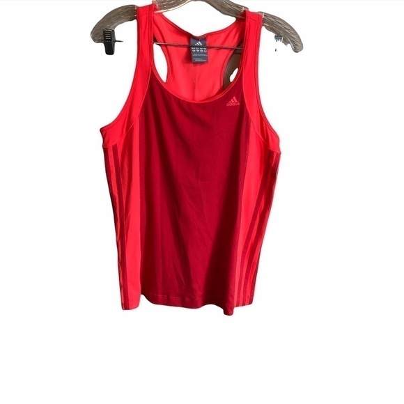Adidas Orange Climalite Racerback Tank Top - Picture 1 of 7